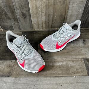 Nike Quest 2 Shoes Women's 9 Grey Pink C13803-001